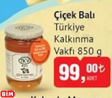 TÜRKİYE KALKINMA VAKFI ÇİÇEK BALI TÜRKİYE KALKINMA VAKFI ÇİÇEK BALI